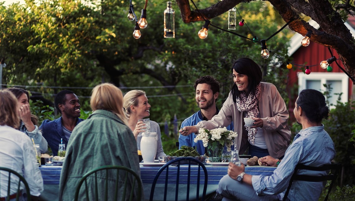 Consumers Having Dinner Party (1)